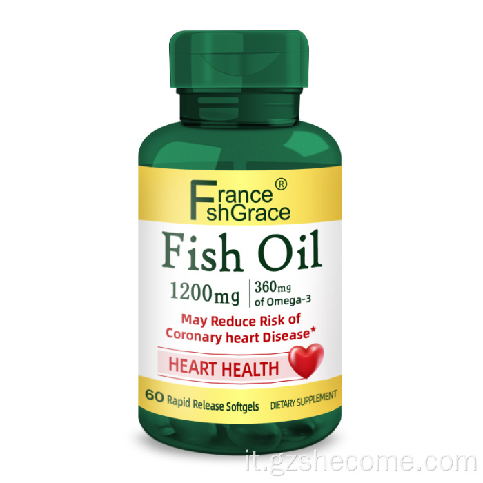Supporto per olio di pesce Omega Stensione articolare dell'Omega3 integratore